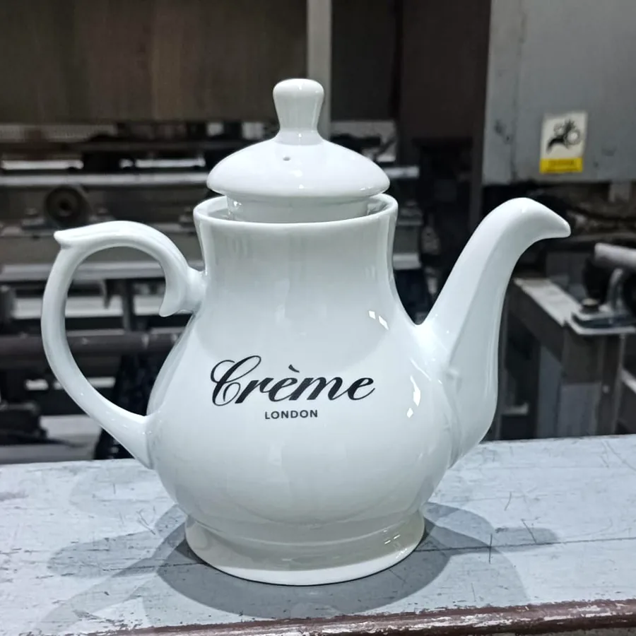 Branded teapot for catering and all-day service