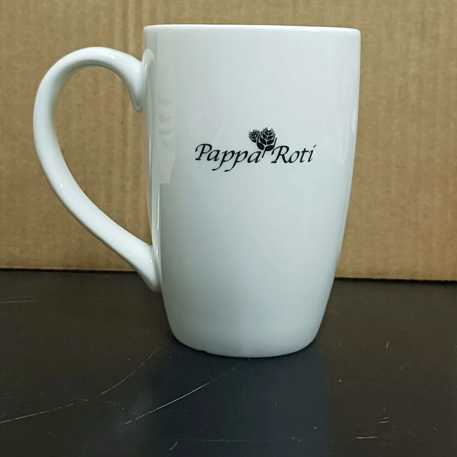 Caf&eacute; mug produced for a venue